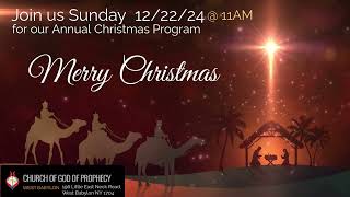 Christmas Program 2024 [upl. by Hterrag770]