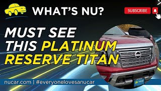 Must See  2023 Nissan Platinum Reserve Titan  Nucar Nissan of Keene [upl. by Ysset]