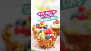 Granola Cups mit Beeren shortvideo milram vegan veganrecipes [upl. by Ettesoj848]