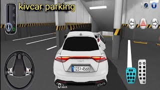 New Sedan Car Kia Stinger in Parking Building  3D Driving Class best gameplay Android 2024 [upl. by Nosnor276]