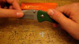 Review of M Tech MT050 knife [upl. by Brigg]