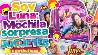 Mochila Sorpresa de SOY LUNA con sorpresas y otros regalos  Juguetes Fantásticos [upl. by Pomeroy]