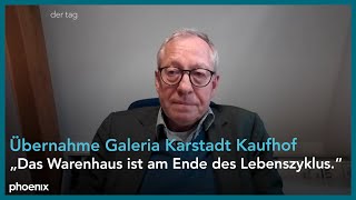 Prof Gerrit Heinemann zu einer möglichen Übernahme von Galeria Karstadt Kaufhof [upl. by Nosittam]