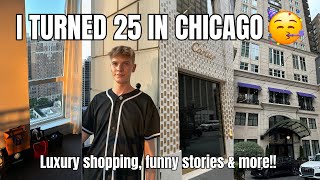 CHICAGO BIRTHDAY TRIP VLOG 🏙️🛍️🥳 [upl. by Annoerb]