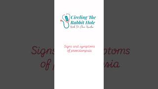 Signs amp symptoms of preeclampsia [upl. by Airitac171]