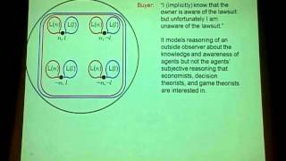 DVD 01 Dynamic Epistemic Game Theory by Pierpaolo Battigalli [upl. by Yseulta]