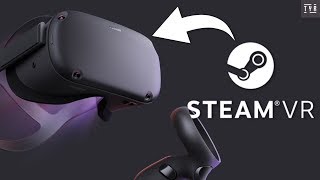 HOW TO Play STEAM VR Games on the Oculus QUEST This Changes EVERYTHING [upl. by Aninad]