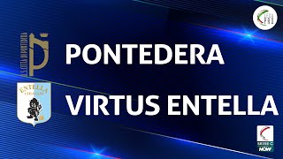 Pontedera  Virtus Entella 01  Gli Highlights [upl. by Eenal497]