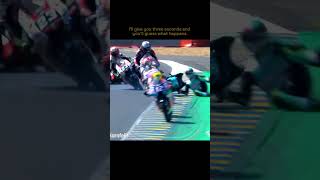 One of the best saves ever made in a MotoGP race [upl. by Granese856]