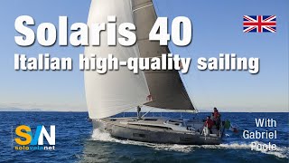 Solaris 40  Solaris  Italian highquality sailing  SVN  4K [upl. by Romeon611]