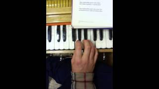 Harmonium lesson 3 Lalasamayi prarthana Gauranga bolite habe [upl. by Hayotal]