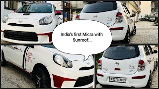 Indias first Micra with Sunroof [upl. by Jacobah]