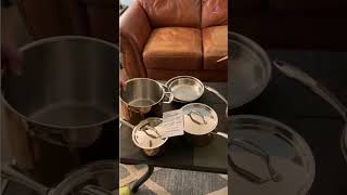 Stainless Steel Cookware  Copper Cooking Sets on 2023 [upl. by Juster]