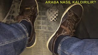 ARABA NASIL KALDIRILIR  DEBRİYAJ GAZ İLİŞKİSİ 🚗 [upl. by Adnana]