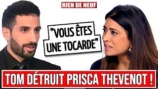 UN JOURNALISTE détruit PRISCA THEVENOT sur LA DETTE de LA FRANCE [upl. by Markowitz]