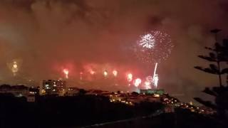 Madeira New Year 2017 fireworks [upl. by Menard831]