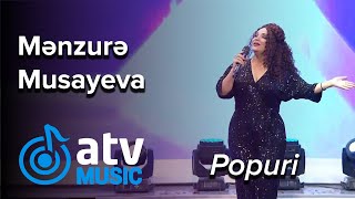 Mənzurə Musayeva  Popuri 7 Canlı [upl. by Maureene]