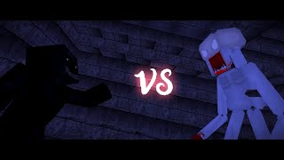 SCP106 vs SCP096 Minecraft Animation [upl. by Marentic761]