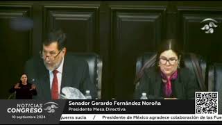 Reanudan Sesión Ordinaria del Senado [upl. by Fey]