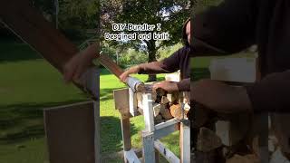 DIY Bundler I Designed and Built 👀💵youtube youtubeshorts viralvideo firewoodbundler shortsyt [upl. by Schwejda]