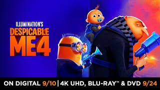 DESPICABLE ME 4  Own on Digital September 10 and on 4K UHD Bluray amp DVD September 24 [upl. by Aicatsanna]