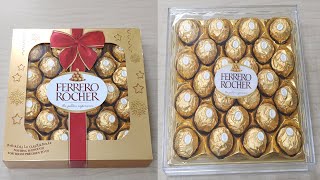 Ferrero Rocher Premium Chocolate  Gift Pack  24 Pieces [upl. by Nabila]