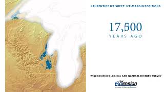 Wisconsin IceMargin Positions Laurentide Ice Sheet UPDATED [upl. by Leksehcey]