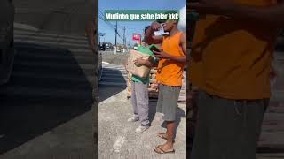 Mudinho que sabe falar kkk pegadinha youtubeshorts shortsfeed shorts prank kkk [upl. by Berton]