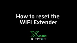 How to Reset the WIFI Extender  X1 WIFI EXTENDER [upl. by Austreng553]