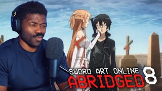 Relationship goals  SAO abridged Ep8 Reaction [upl. by Emmott]