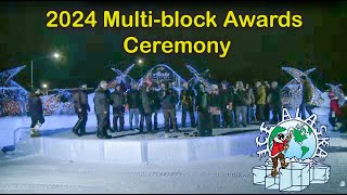 2024 Ice Art Championships Single block awards [upl. by Candie]