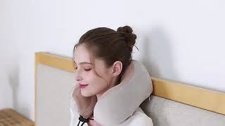 Electric Neck Massager Ushaped Massage Pillow Cervical And Neck Massager [upl. by Liek]