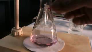 CHEMISTRY PRACTICAL Iferrous ammonium sulphate and potassium permanganate titration2 [upl. by Shandra]