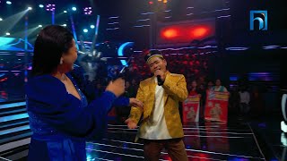 Henjan Makkar Bahadur quotSanoma Sanoquot  The Voice of Nepal Season 5 2023 [upl. by Aicemak851]