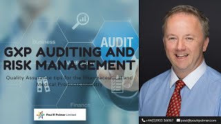 GxP Auditing and Risk Management [upl. by Rella]