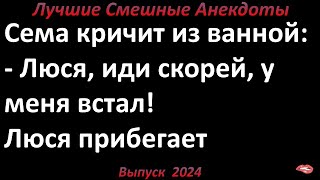 Лучшие смешные анекдоты Выпуск 2024 [upl. by Tnecniv]