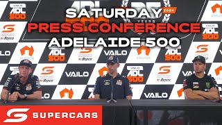 Saturday Press Conference  VAILO Adelaide 500  2024 Repco Supercars Championship [upl. by Celina]