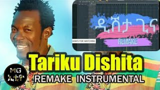 Tariku Gankisi  Dishta Gina ታሪኩ ጋንክስ ዲሽታ ጊና Remake 90 instrumental 2021 [upl. by Ailito]