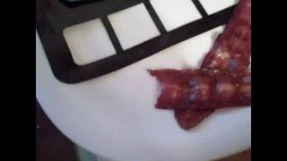 Jennie O Turkey Bacon DOLLAR TREE REVIEW [upl. by Hplar]