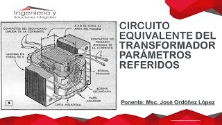 CIRCUITO EQUIVALENTE DEL TRANSFORMADOR PARÁMETROS REFERIDOS [upl. by Nizam]