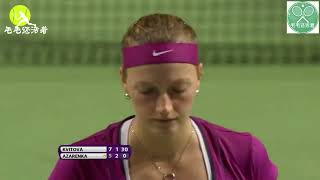 Kvitova vsAzarenka Highlights  2011 Finals Final [upl. by Areehs]