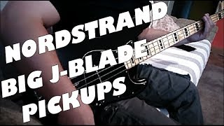 Nordstrand Big JBlade Pickups [upl. by Oicram]