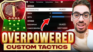 OVERPOWERED META 4321 FORMATION amp CUSTOM TACTICS  FC 24 ULTIMATE TEAM [upl. by Lhadnek]