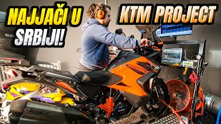 KTM PROJECT  Stage 2 Mapiranje 175 KS Testirano na valjcima [upl. by Fante]