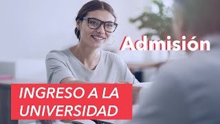 Consejos para la entrevista de ingreso a la Universidad [upl. by Fritzie]