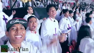 Vlog 5000 Choir Natal Gereja Tiberias 8 Desember 2018  Malam Kudus amp Full Kembang Api di GBK [upl. by Ozzy]