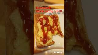 Todays Food  Welsh Rarebit Homemade [upl. by Lenes700]