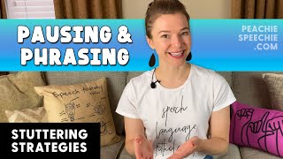 Pausing and Phrasing Stuttering Strategies by Peachie Speechie [upl. by Alehs]