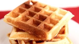 Belgian Waffles Recipe  Laura Vitale  Laura in the Kitchen Episode 782 [upl. by Cade]