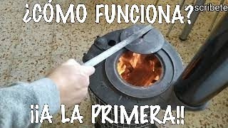 COMO FUNCIONAN LOS TIROS DE UNA CHIMENEA SALAMANDRA ESTUFATIRAJESPRINCIPIANTESHOW A CHIMNEY WORKS [upl. by Snilloc]